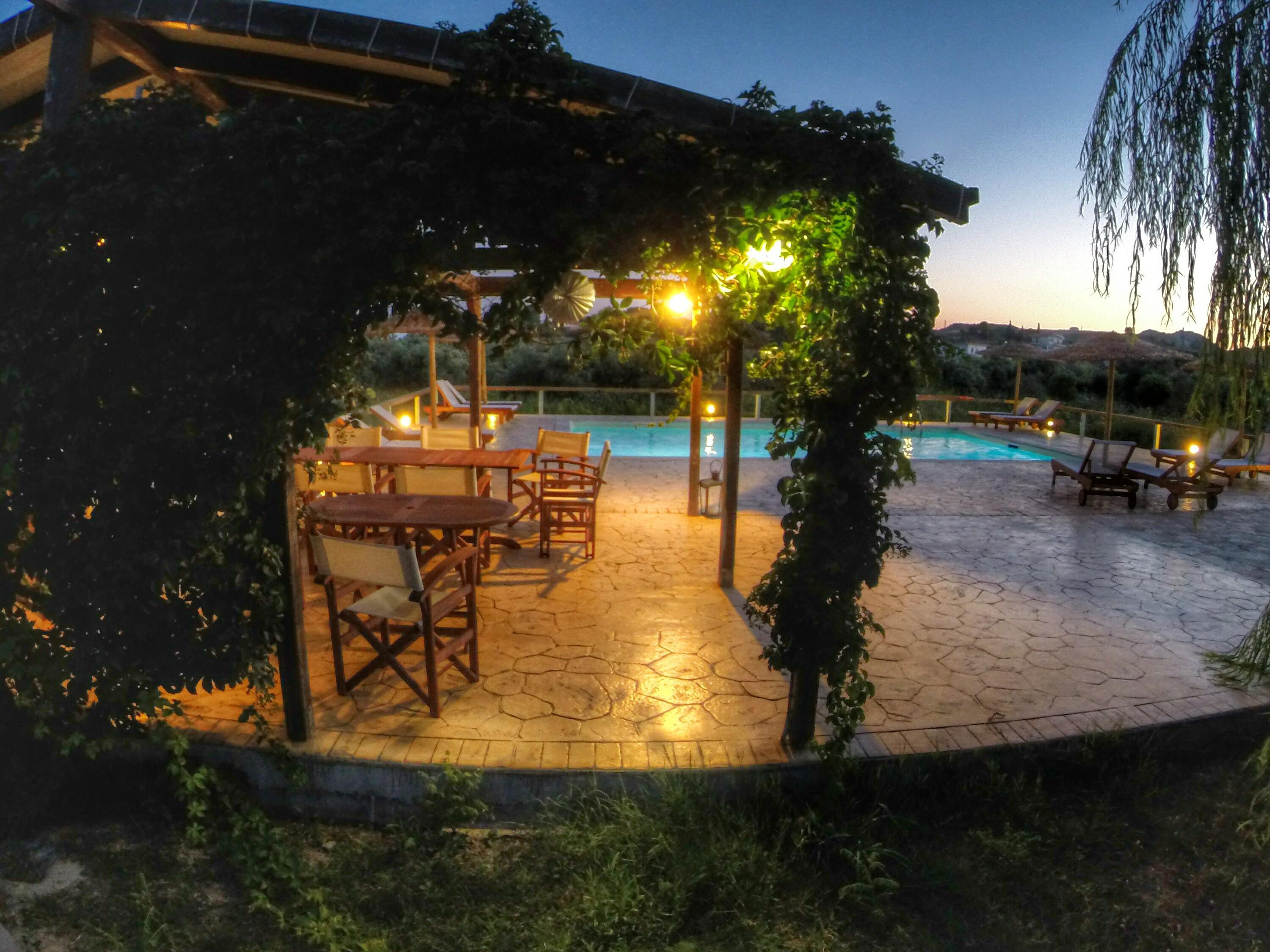 Aggelina S Apartments Xi Beach Esterno foto