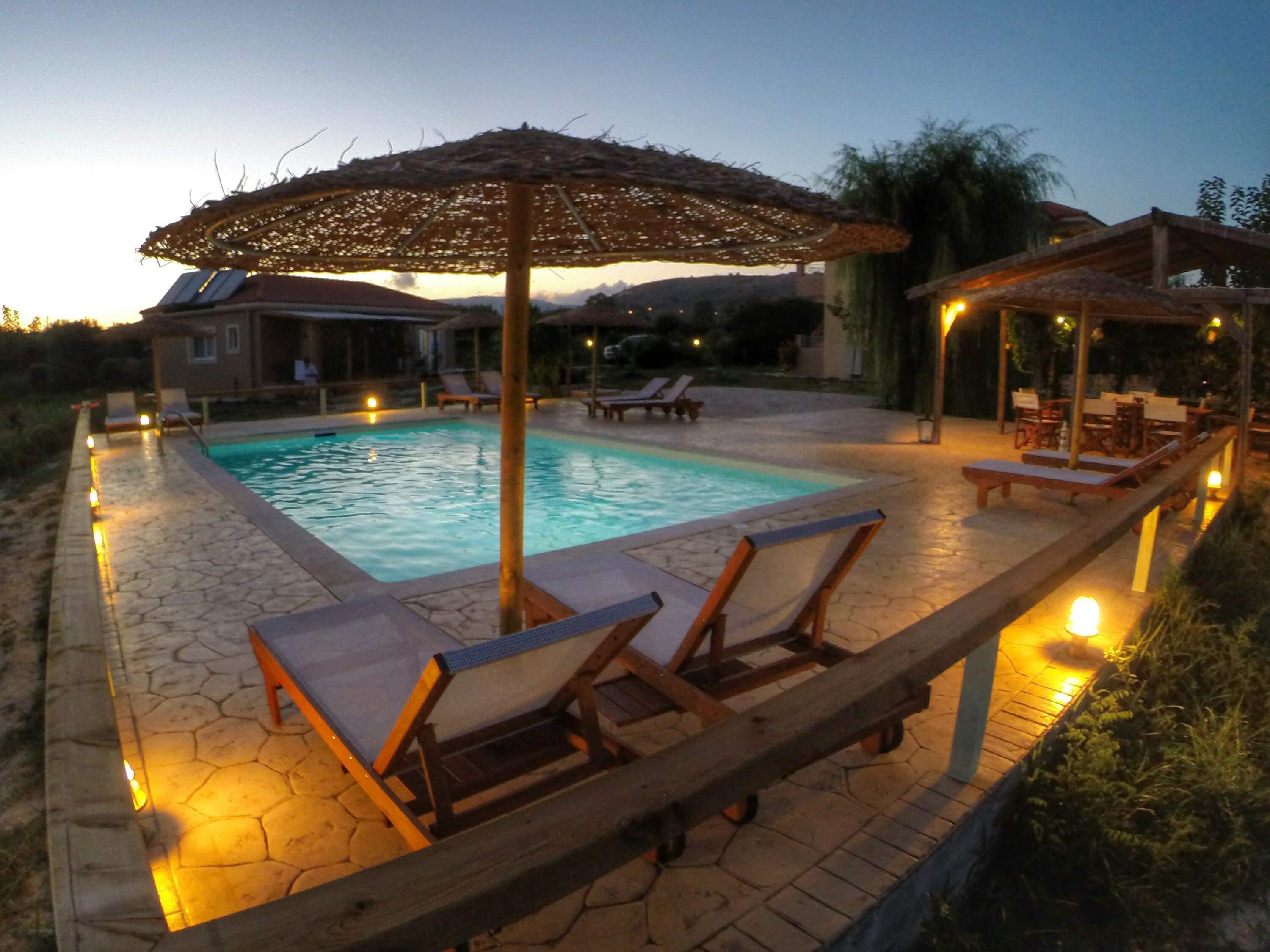 Aggelina S Apartments Xi Beach Esterno foto